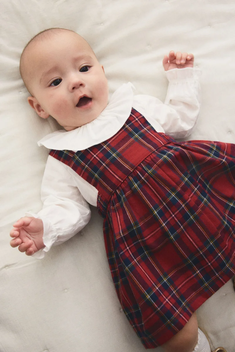 اتش اند ام طقم فستان وبودي سوت من قطعتين